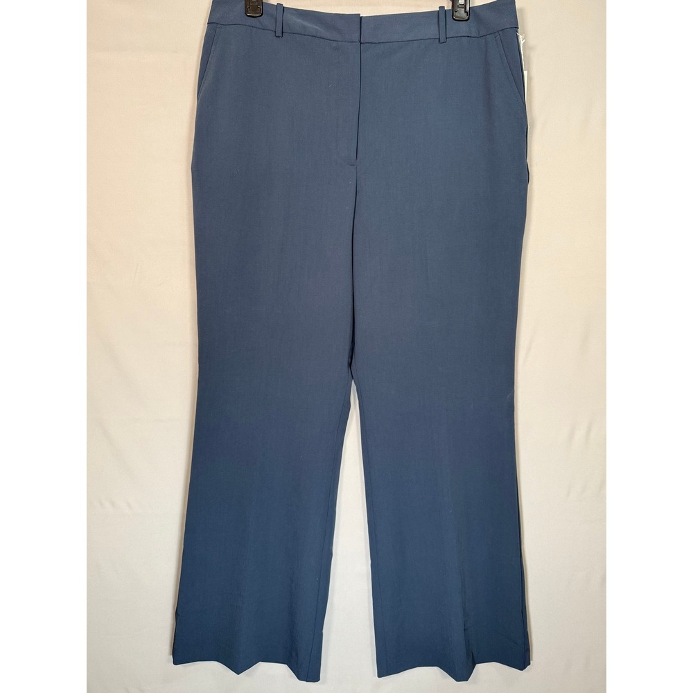 Worthington Slate Blue Straight-Leg Dress Trousers
